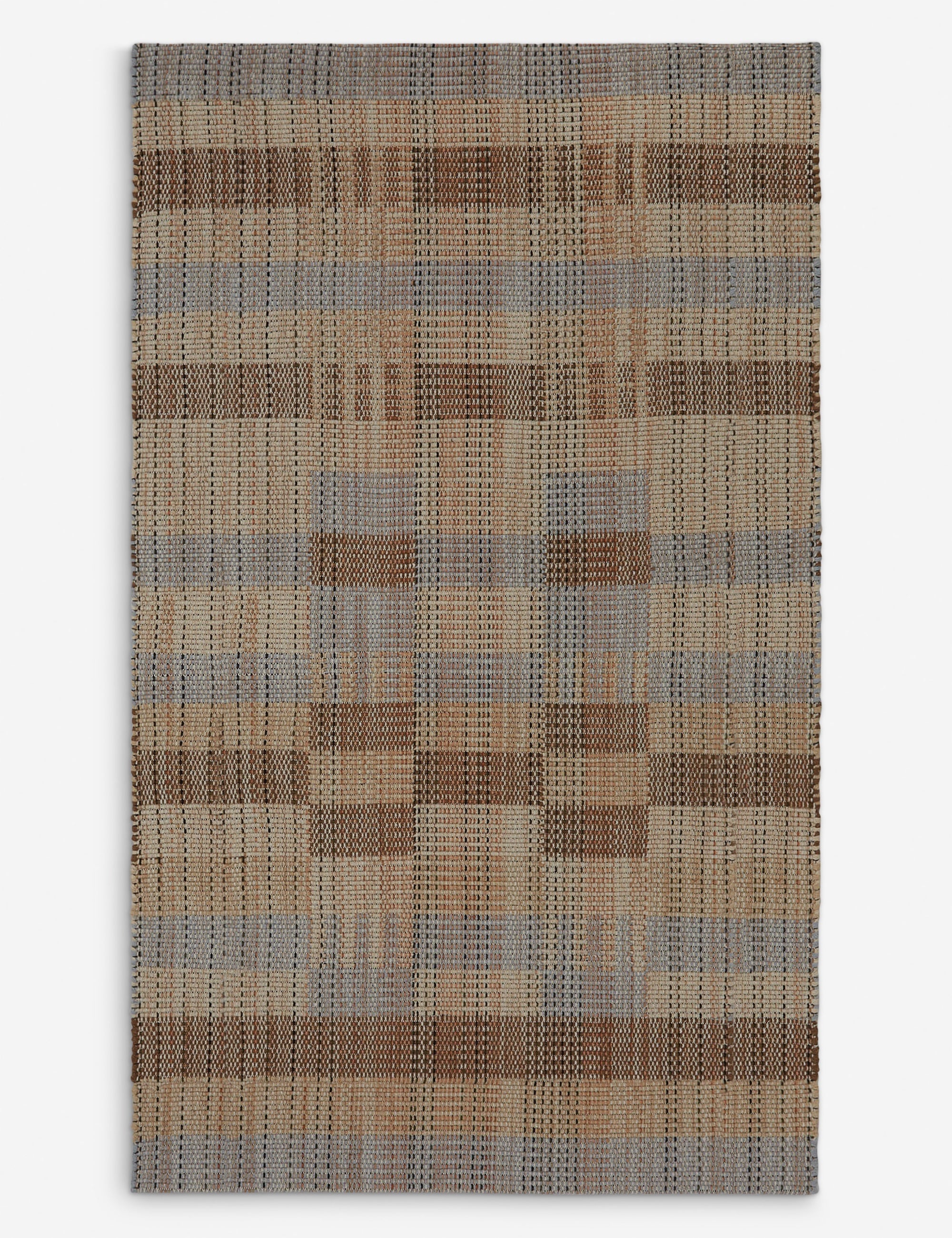 Sora Handwoven Rug | Wool-Blend, Geometric Motif