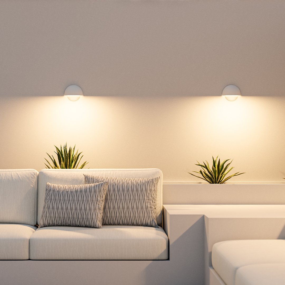 Luna LED Wall Light | Elegant Design, Indoor/Outdoor Use